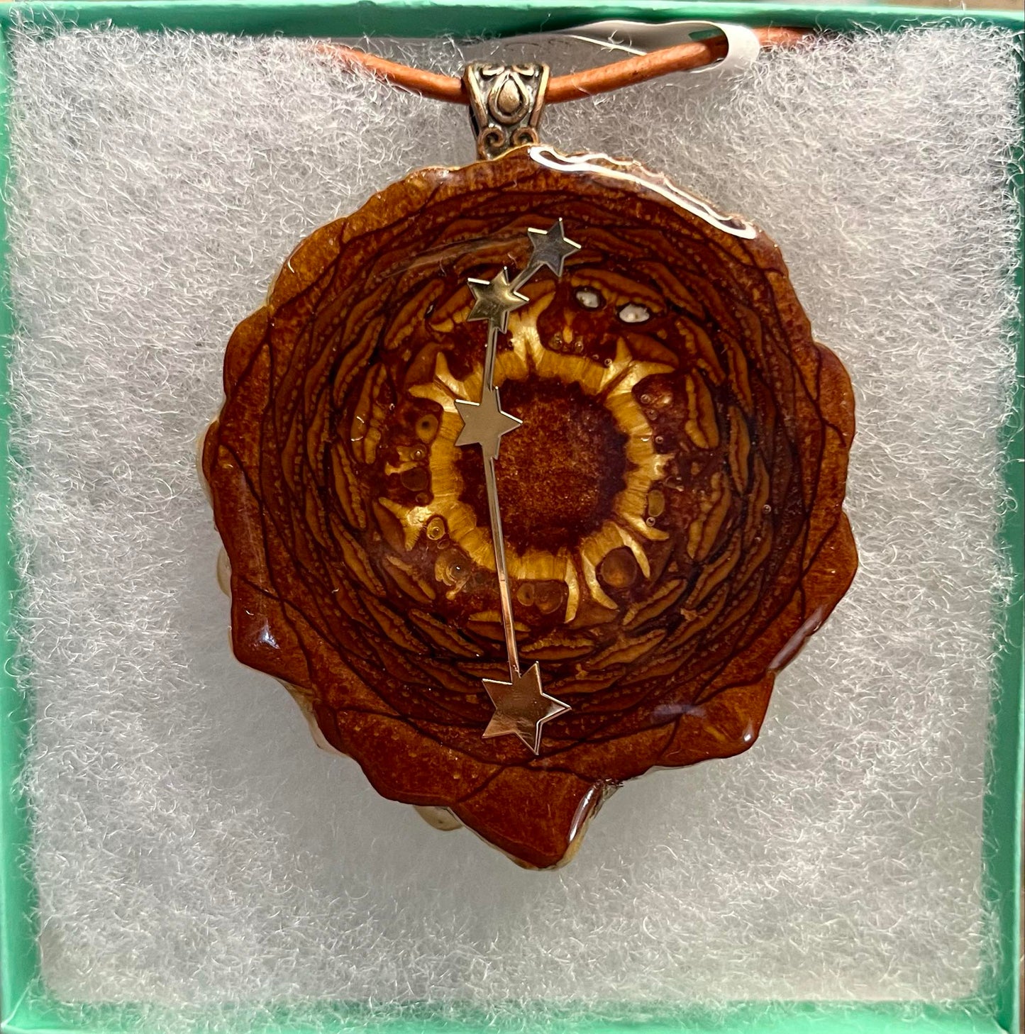 Aries Pinecone Pendant