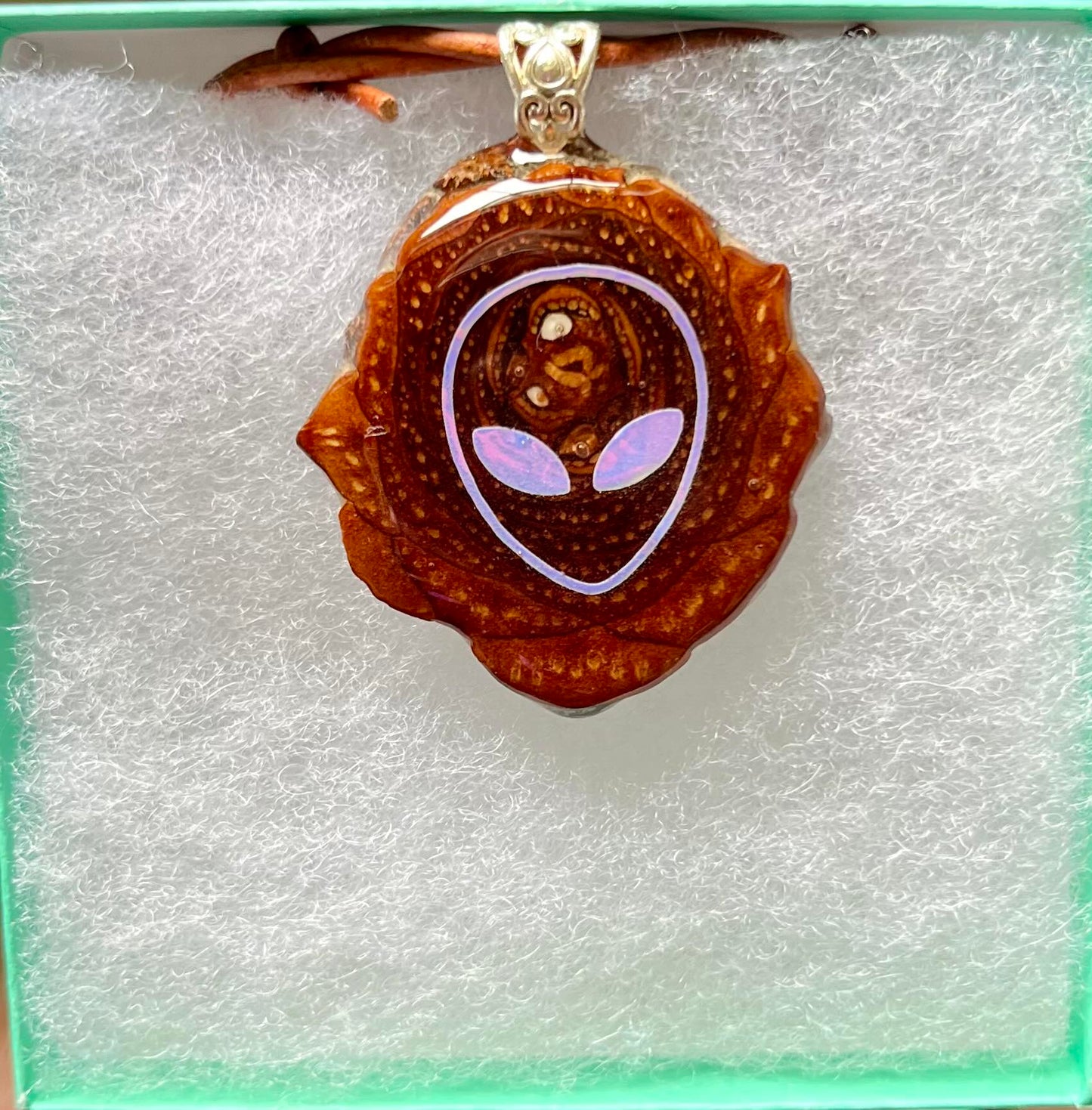 Alien Pinecone Pendant