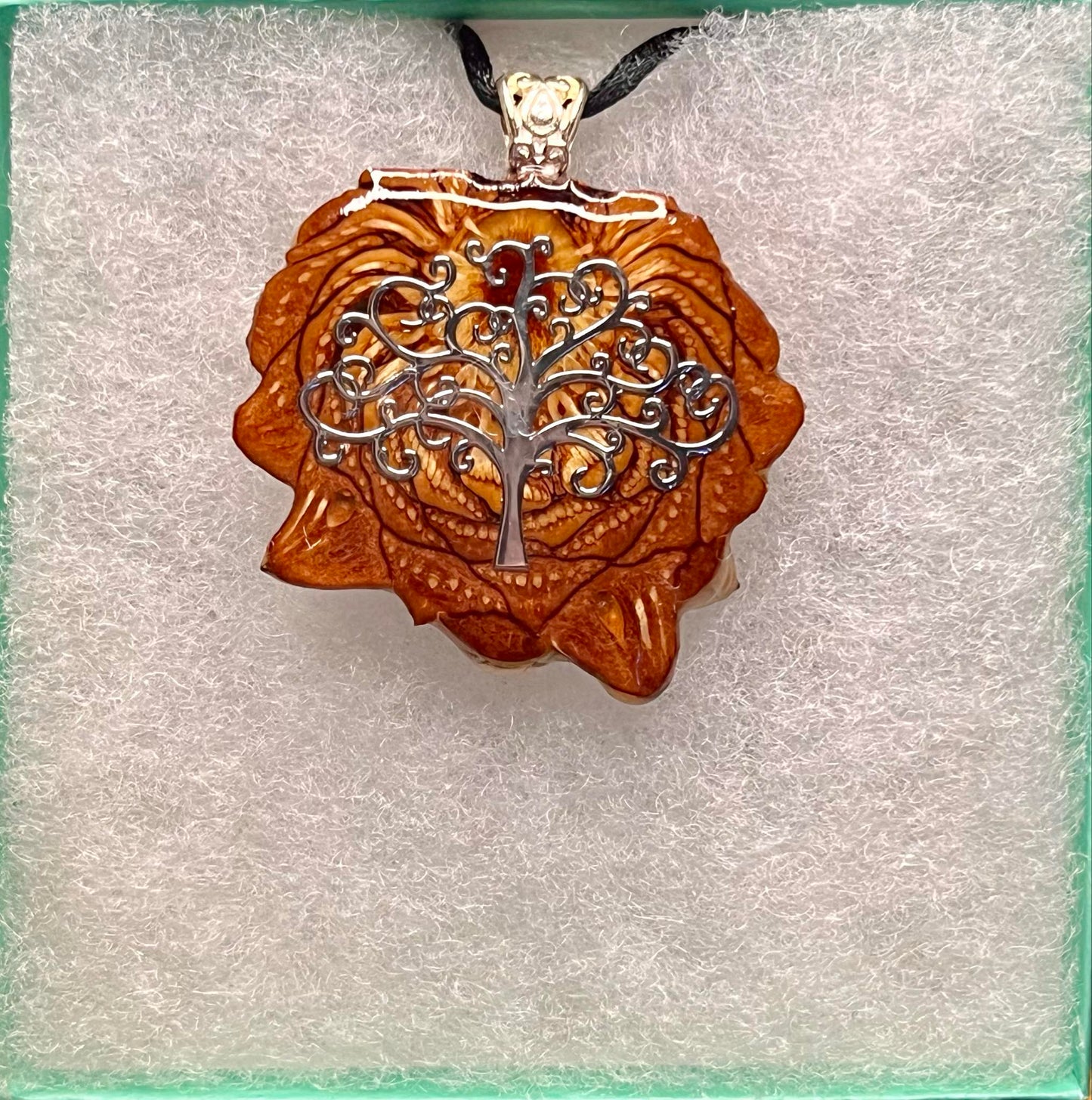 Tree of Life Pinecone Pendant