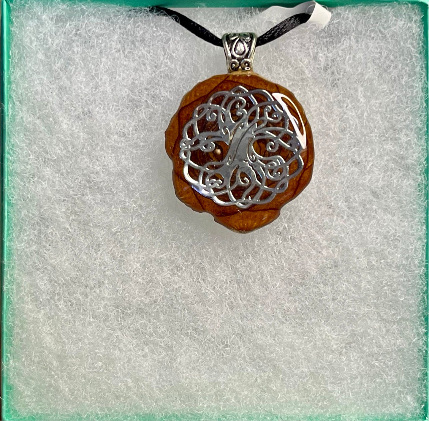 Tree of Life Pinecone Pendant