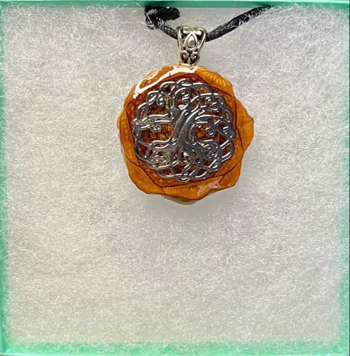 Tree of Life Pinecone Pendant